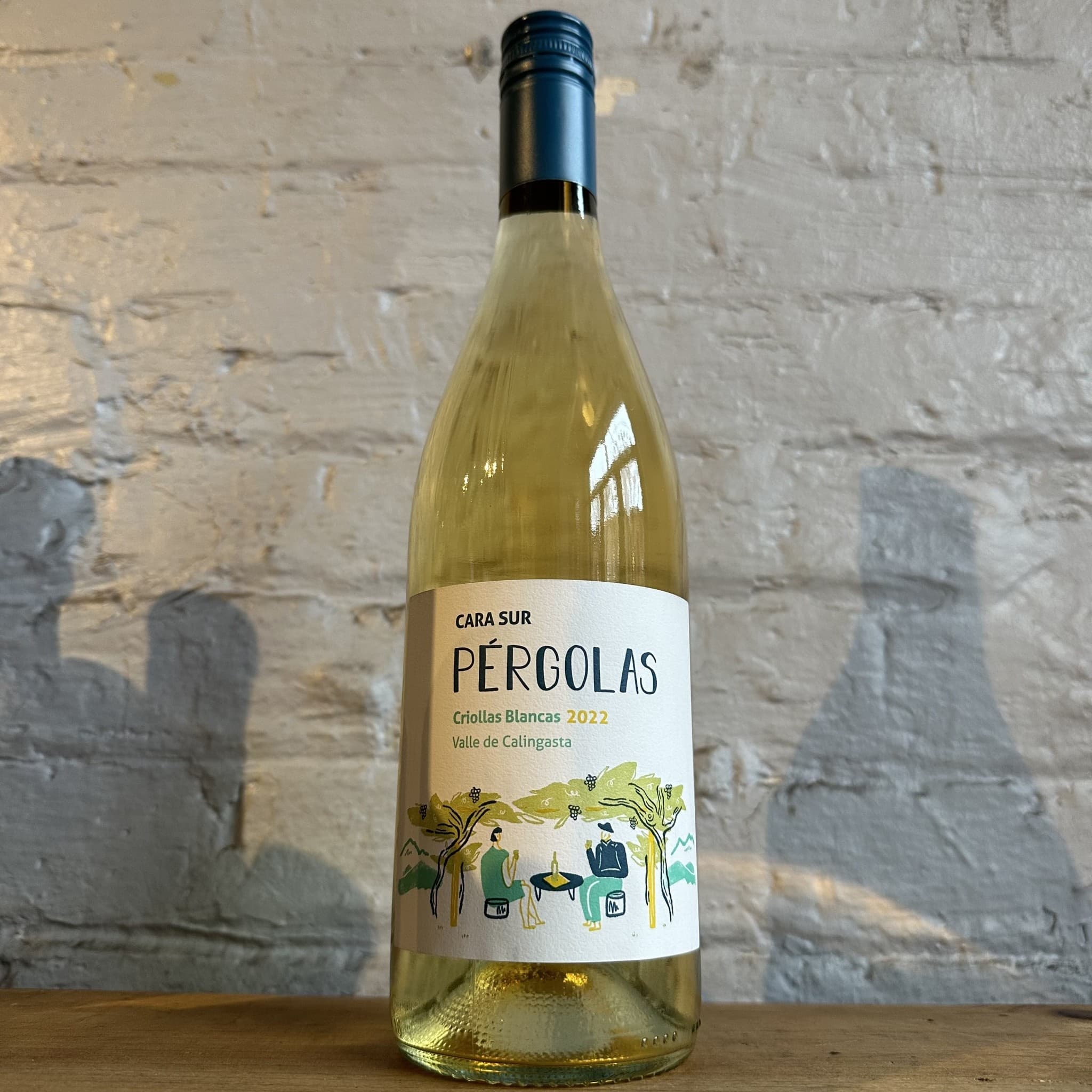 Cara Sur Pergolas Criollas Blancas