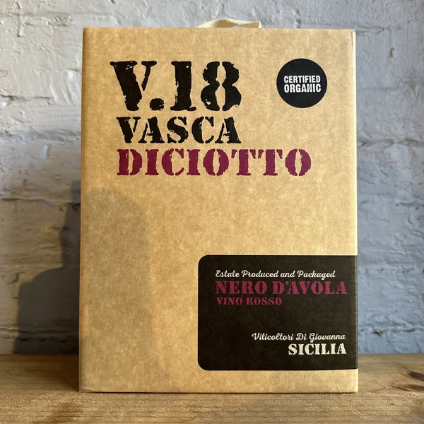 Vasca Diciotto V.18 Nero d’Avola